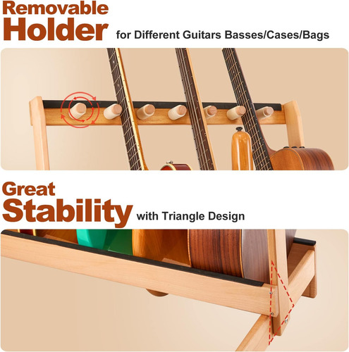 Penypeal Soporte Para Guitarra Para Múltiples Guitarras, De
