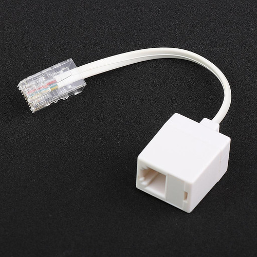 2 Cable Flash De Teléfono Red Línea Fija Extensión A Rj11