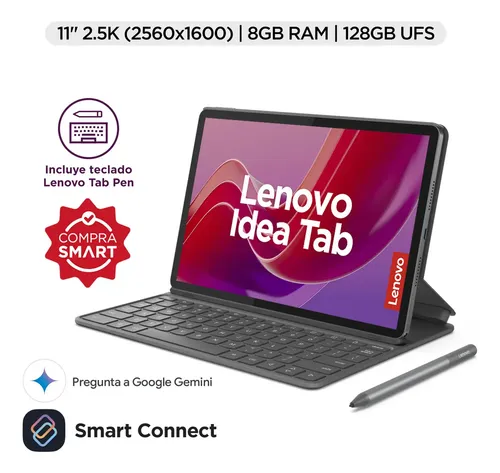 Tablet Lenovo IdeaTab 11" 8GB RAM +128 GB Teclado + Pluma