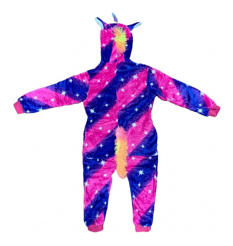 Imagen 3 de 9 de Pijama Infantil Fluorescente Kigurumi Niña Invierno Pp