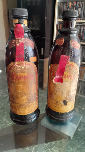 Antiguas Botellas Vacias De Kahlúa - Licor De Cafe - 750ml (Usado)