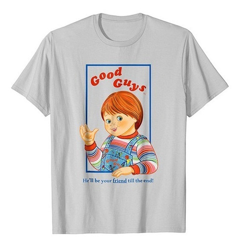 Playera Camiseta Chucky Muñeco Good Guys Retro Memes Unisex