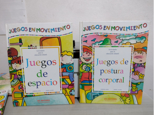 Enciclopedia Juegos En Movimiento 4 Tomos Rp100