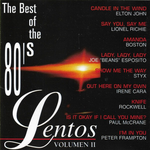 Cd The Best Of The 80's Lentos Volumen 2* Como Nuevo*