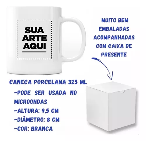 Caneca 325ml Namorados Meme Flork Cerâmina Envio Imediato