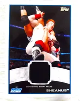 Comprar Tarjeta Topps Raw Sheamus Authentic Shirt Relic Smack Down