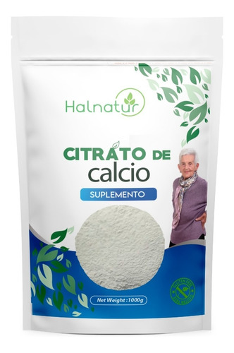 Citrato De Calcio Usp En Polvo X 1kg Granel Oferta++