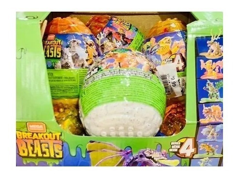 Mega Construx Beast Breakout Huevo De Dragon Random C/slime