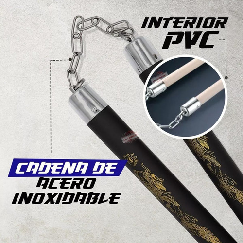 Nunchakus Chacos Profesionales Karate Foam Cadena