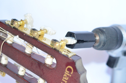 Enrolador De Cordas Violão Guitarra P/ Parafusadeira Ou Fura