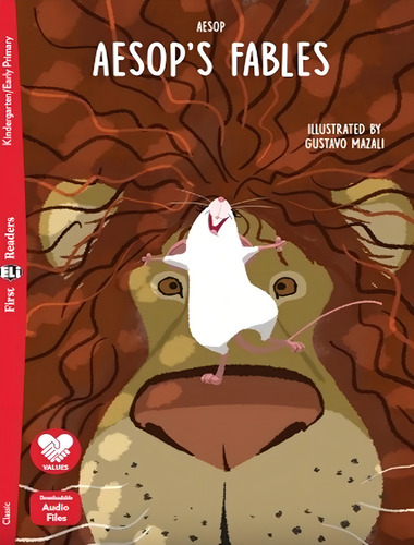 Aesop´s Fables - First Eli Readers Below A1 - Downloadable Audio, De Cadwallader, Jane. Editorial European Language Institute, Tapa Mole, Edición 1 En Inglês, 2019