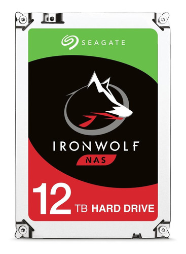 Disco rígido interno Seagate IronWolf ST12000VN0007 12TB