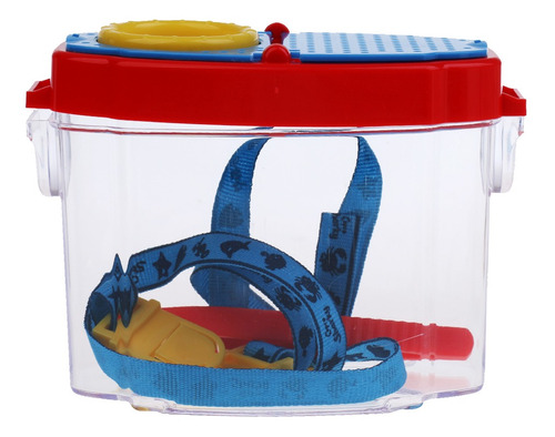 Caja De Lupa Para Observar Insectos Con Acollador Juguete