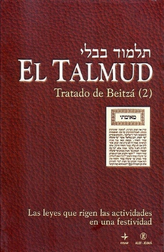 Talmud Tratado De Beitza Ii