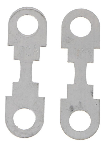 10 Pedazos Fusible De Tirarere De Metal Plano Para Coche 70a