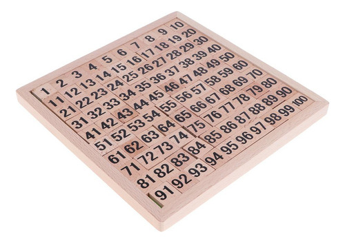Nuevo Montessori Cien Tablero Materiales Matemáticos
