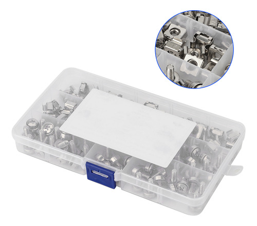 Montagem De Hardware M5 Cage Nuts * 16 Parafusos Para Orifíc