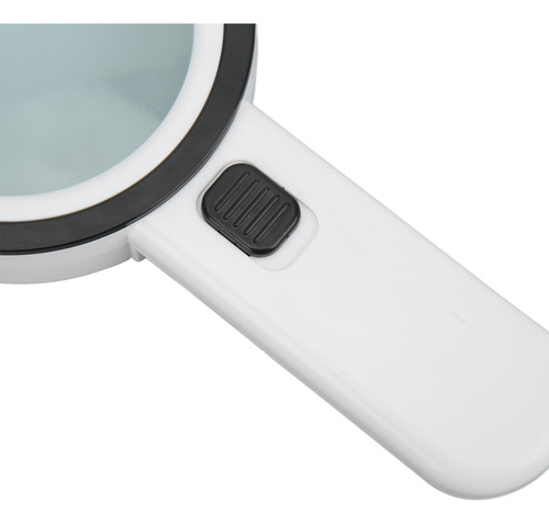 Lupa 30x De Vidrio Óptico Portátil De 8 Cm De Alta Potencia