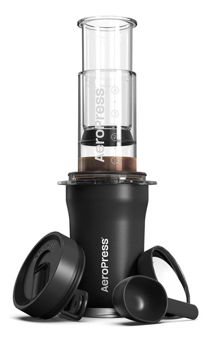 Cafeteira Aeropress Go Plus Portátil Para Viagens Preta
