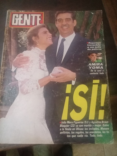 Revista **gente** Nº 1355,julio De 1991. Figueroa Y Blaquier