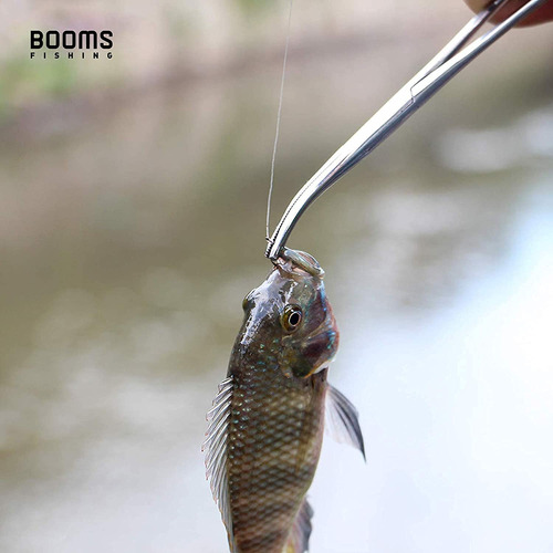 Kit De Herramientas De Pesca Booms Fishing Ff3 Con Retractor Negro