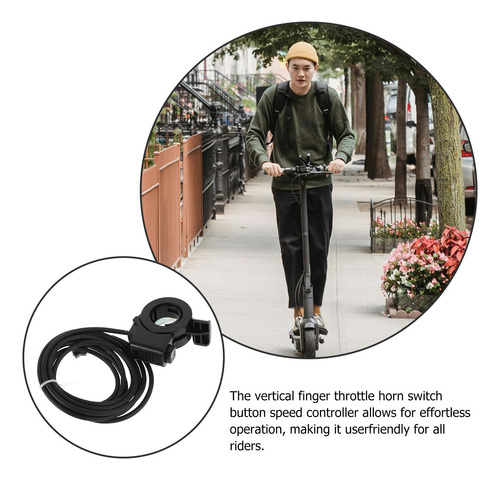 Controlador De Velocidad Thumb Throttle Para Patinete Eléctr