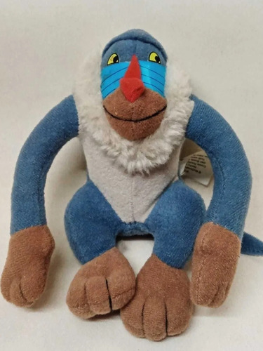 Peluche Mandril Rafiki Rey León Mcdonalds 1999