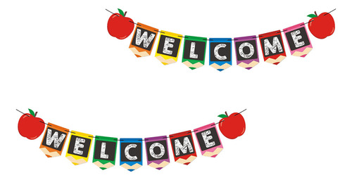 Banner De Papel De Boas-vindas, Diseño De Letras Para Decora