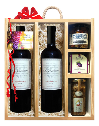 Set De Vinos Regalos De Fin De Año Catena Set  Kit