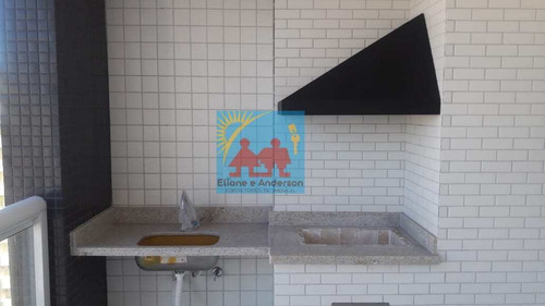 Imagem 3 de 14 de Apartamento Com 3 Dorms, Tupi, Praia Grande - R$ 480 Mil, Cod: 943 - V943