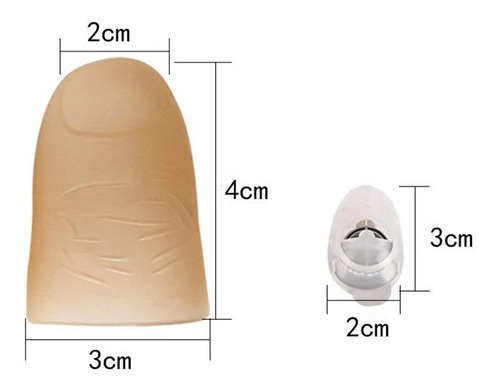 Luces De Dedo Trucos De Magia Luz De Pulgar Luz Multicolor