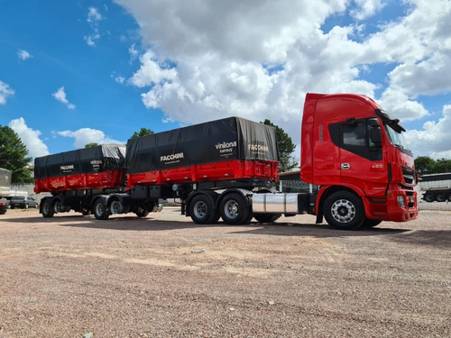 Iveco Hi-way 480 6x4 + Bicaçamba Basculante Facchini