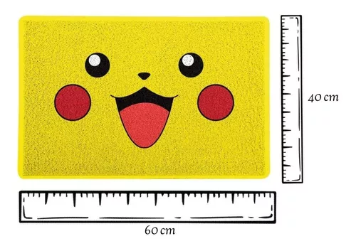 Capacho Desenho - Pikachu 