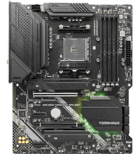 Placa básica Msi B550 Tomahawk Max Wifi, Am4, Ddr4, Pcie 4.0