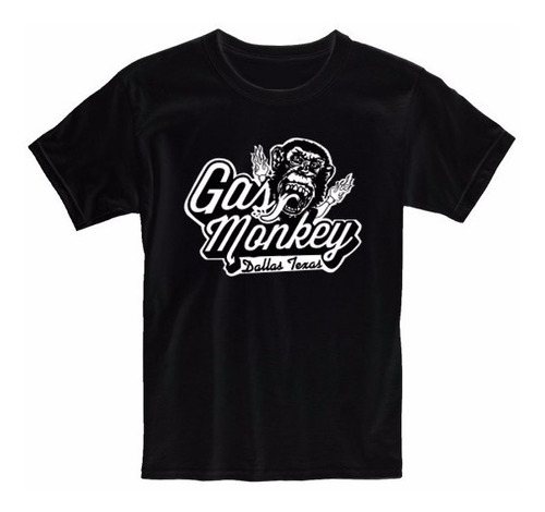 Remera Niño Gas Monkey Dallas Texas