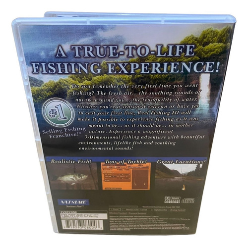 Reel Fishing 3 Play 2 Com Capa E Poster Ps2