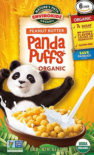 Cereal Envirokidz Orgánico Sin Gluten, Mantequilla De Maní P