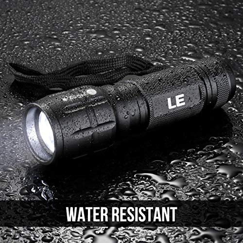 Linterna Led Le Le1000 Lúmenes Altos, Luz De Flash Peq...