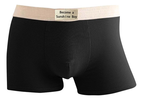 Calzoncillos Lisos A La Moda Para Hombre, Cómodos, Calzoncil