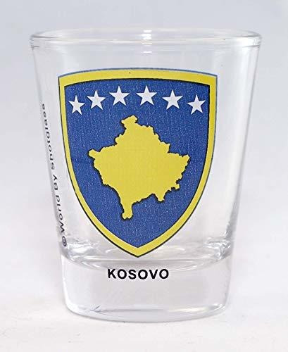 Vaso De Chupito Del Escudo De Armas De Kosovo