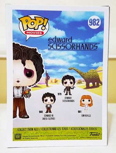 Brochetas Funko Pop Edward Manostijeras #982