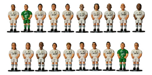 Colección Figuras Minigols Del Real Madrid, 20 Jugadores