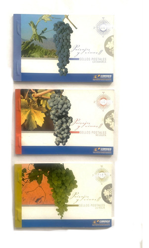 Filatelia Argentina Paisajes Y Vinos 2. Carnets 2007 Mint