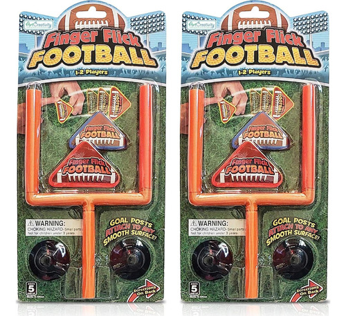 Juegos De Fútbol De Dedo Artcreativity Set De 2 Con Arcos