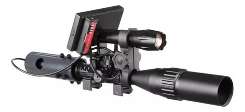 Kit De Visão Noturna Luneta Fire Wolf Completo Led Infrared (Usado)