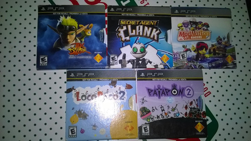 Juegos Originales De Psp - Los 5 Por 40 Soles - Playstation