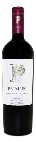 Vinho Tinto Chileno Primus Cabernet Sauvignon 2017 750ml