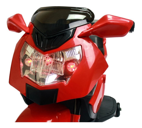 Imagem 4 de 5 de Mini Moto Infantil Elétrica Com Bateria Luz E Som Bw044-vm