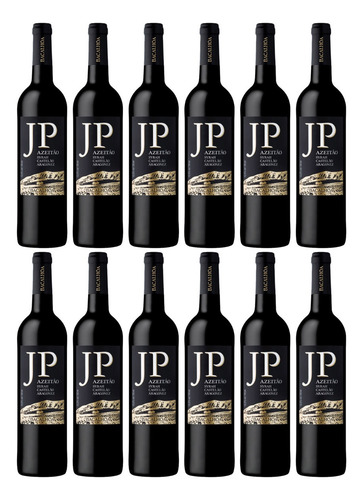 Vinho Tinto Jp Azeitao 750ml Kit Com 12 Unidades