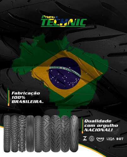 Honda Pcx Pneu 90/90-14 Technic Diant. S. Câmara Novo Modelo